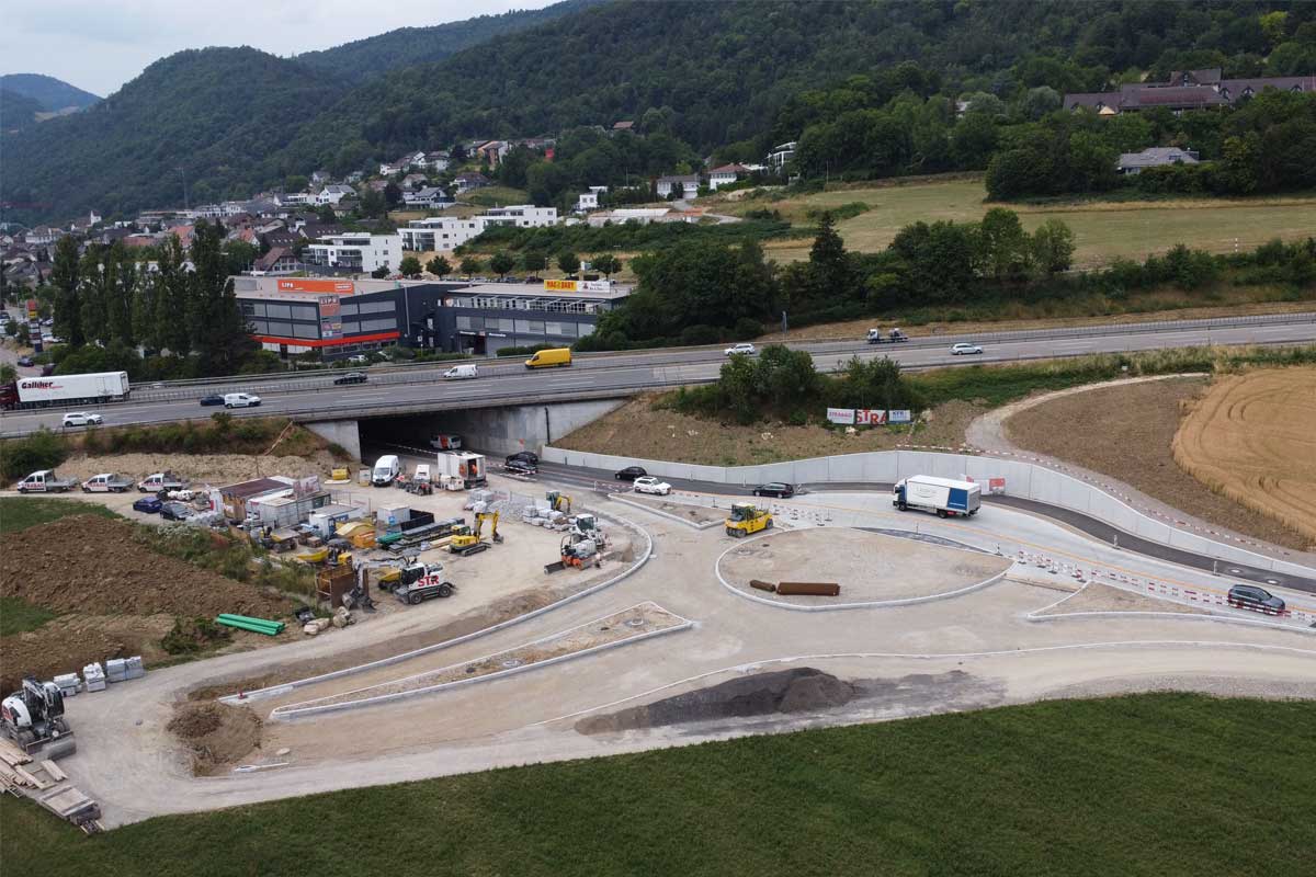 Egerkingen: Kreisel Winterlen